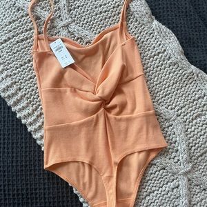Abercrombie Crisscross back bodysuit